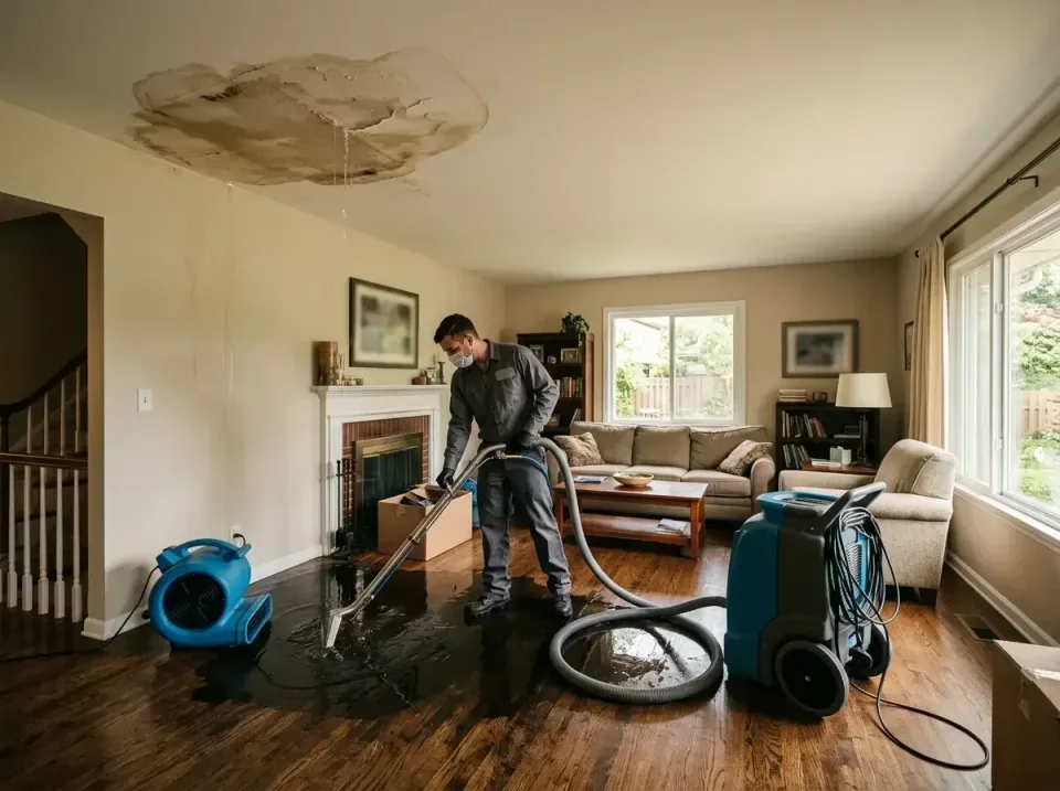 attic-pipe-burst-ceiling-drip-008 — frequently asked questions, Water Damage Restoration & Carpet Care in Thorsby, AL